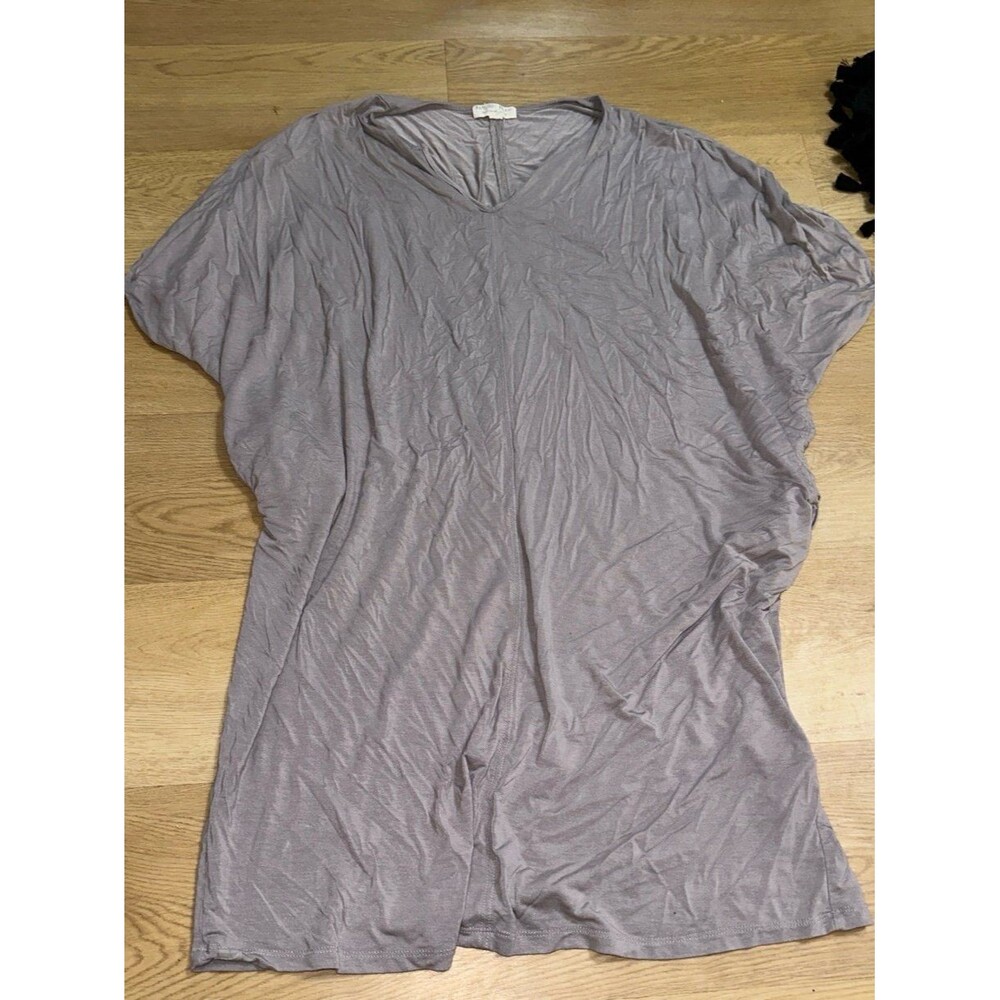 Barefoot dreams oversized grey shirt